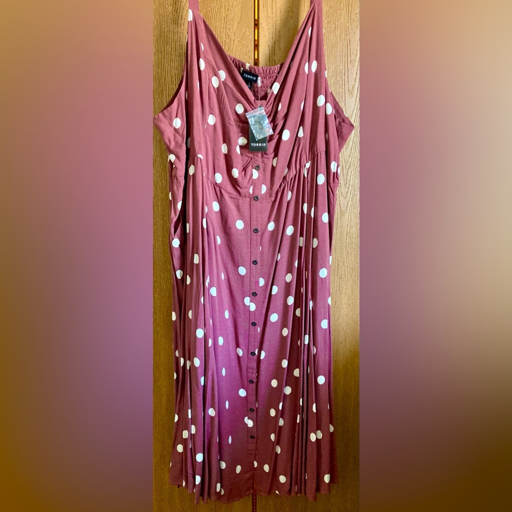 Torrid Pink Maxi A-Line Dress for Cocktail Nights